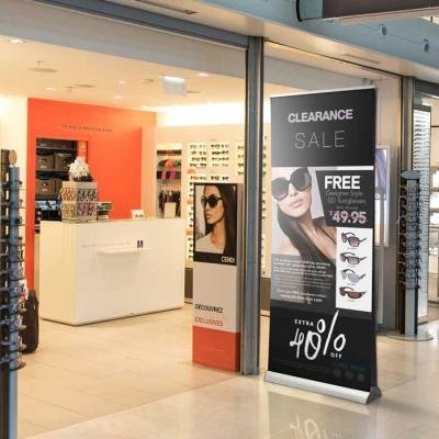 Roll Up Mora Doble Cara